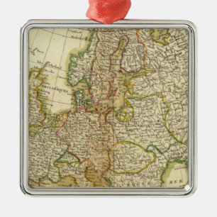 Europa 35 silbernes ornament