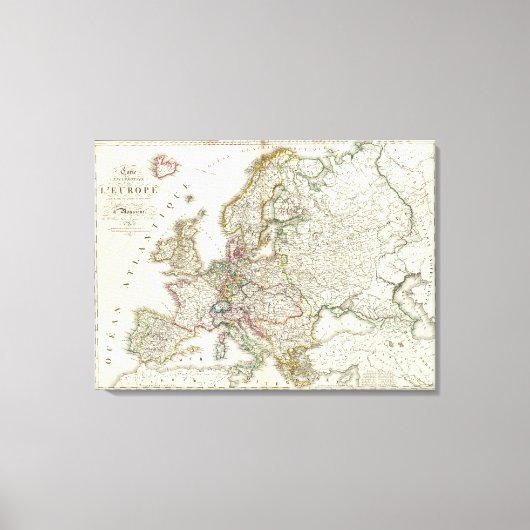 Europa 36 leinwanddruck (Vorderseite)