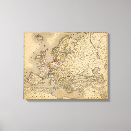 Europa 37 leinwanddruck (Vorderseite)