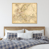 Europa 37 leinwanddruck (Insitu (Schlafzimmer))