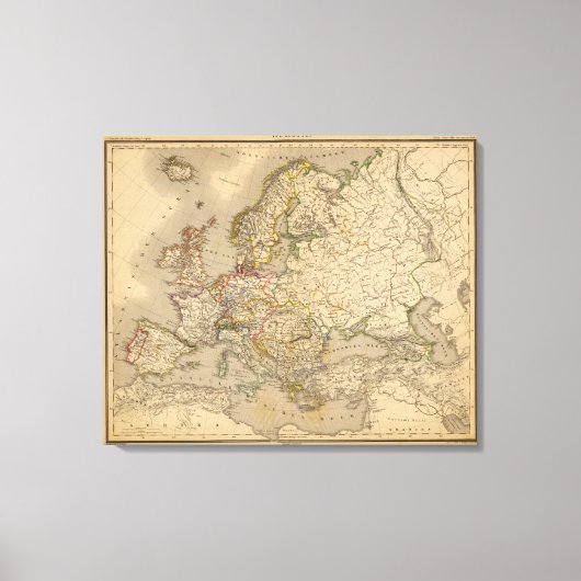 Europa 37 leinwanddruck (Vorderseite)