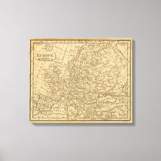 Europa 3 leinwanddruck (Vorderseite)