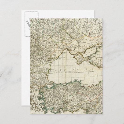 Europa 3 postkarte (Vorne/Hinten)