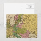 Europa 40 postkarte (Vorne/Hinten)