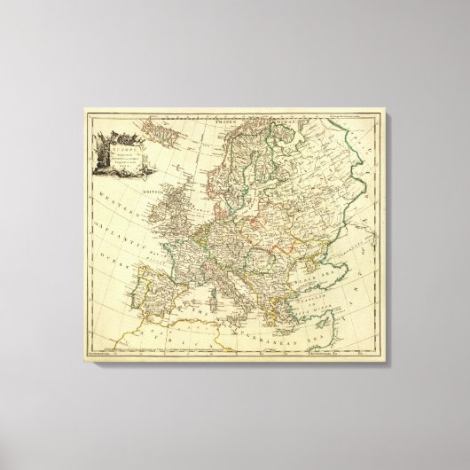 Europa 42 leinwanddruck (Vorderseite)