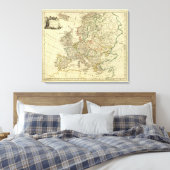 Europa 42 leinwanddruck (Insitu (Schlafzimmer))