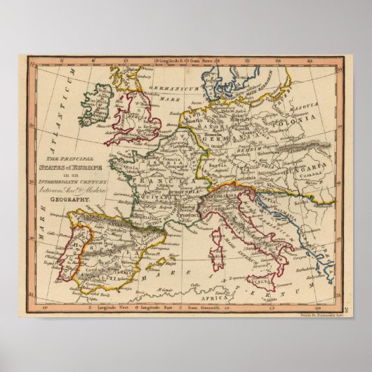 Europa 45 poster (Vorne)