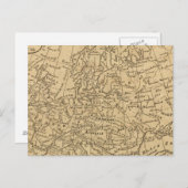 Europa 4 postkarte (Vorne/Hinten)