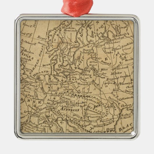 Europa 4 silbernes ornament (Vorne)