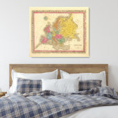 Europa 50 leinwanddruck (Insitu (Schlafzimmer))