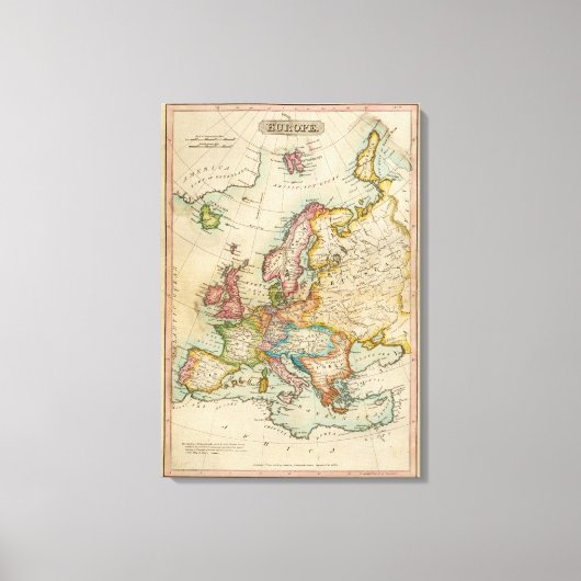 Europa 5 leinwanddruck (Vorderseite)