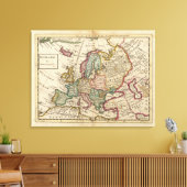 Europa 6 leinwanddruck (Insitu (Wohnzimmer))