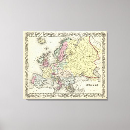 Europa 7 leinwanddruck (Vorderseite)