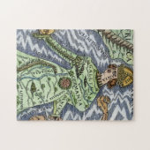 EUROPA ALS KÖNIGIN, 1588 PUZZLE (Horizontal)