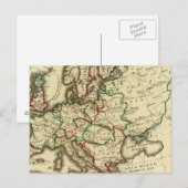 Europa alt, modern postkarte (Vorne/Hinten)