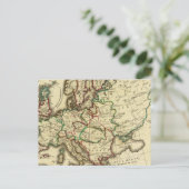 Europa alt, modern postkarte (Stehend Vorderseite)