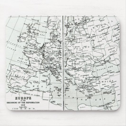 Europa, am Anfang der Verbesserung Mousepad (Vorne)