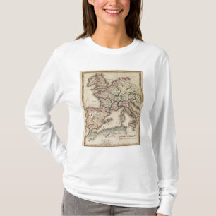 Europa-Atlas-Karte T-Shirt