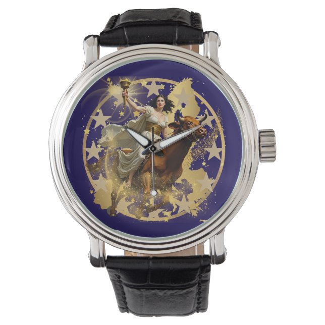 Europa Aurora Armbanduhr (Vorderseite)