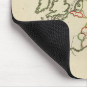 Europa, Berge und Flüsse Mousepad (Ecke)