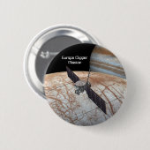 Europa Clipper Mission Spacecraft Button (Vorne & Hinten)