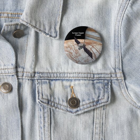 Europa Clipper Mission Spacecraft Button (Beispiel)