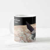 Europa Clipper Mission Spacecraft Kaffeetasse (Vorderseite Links)