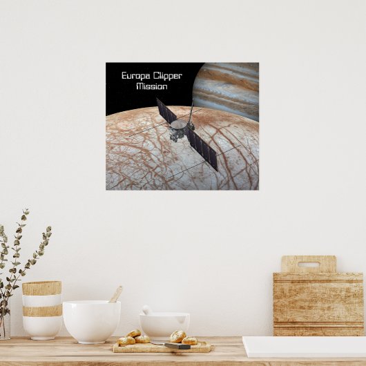 Europa Clipper Mission Spacecraft Poster (Küche)