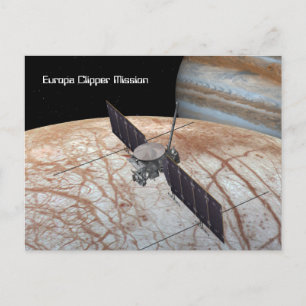 Europa Clipper Mission Spacecraft Postkarte
