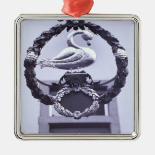 Europa, Deutschland, Baden, Württemberg, Heidelber Silbernes Ornament