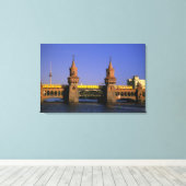 Europa, Deutschland, Berlin Kreuzberg, Oberbaum Leinwanddruck (Insitu (Holzboden))