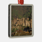 Europa, Deutschland, Heidelberg.Burg Silbernes Ornament (Rechts)