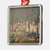 Europa, Deutschland, Heidelberg.Burg Silbernes Ornament (Links)