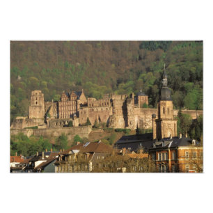 Europa, Deutschland, Heidelberg. Schloss Fotodruck