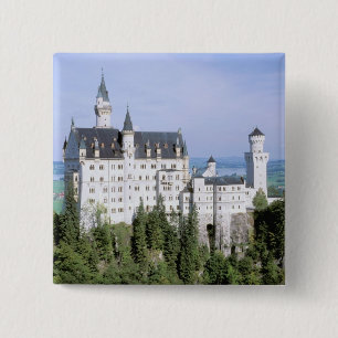 Europa, Deutschland, Neuschwanstein-Schloss Button