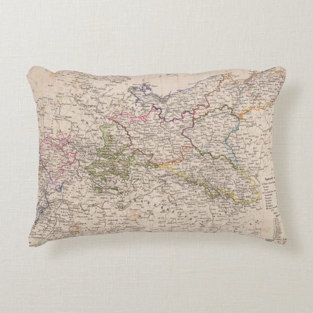 Europa, Deutschland, Polen Dekokissen (Vorderseite)