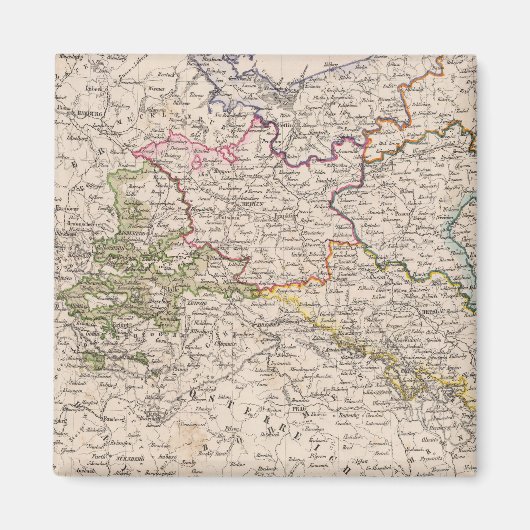 Europa, Deutschland, Polen Magnet (Vorne)