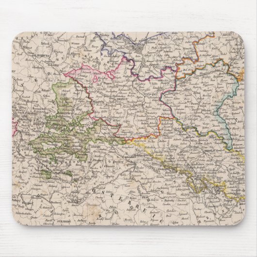 Europa, Deutschland, Polen Mousepad (Vorne)