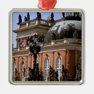Europa, Deutschland, Potsdam. Parc Sanssouci, Neue Silbernes Ornament