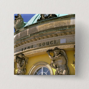 Europa, Deutschland, Potsdam. Park Sanssouci, Button