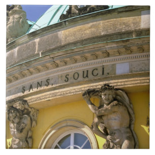 Europa, Deutschland, Potsdam. Park Sanssouci, Fliese