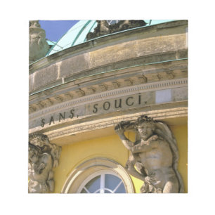 Europa, Deutschland, Potsdam. Park Sanssouci, Notizblock