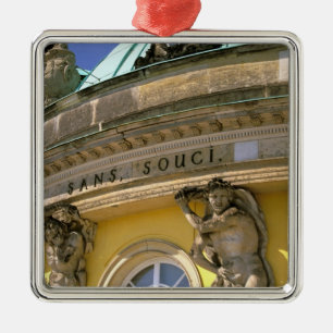Europa, Deutschland, Potsdam. Park Sanssouci, Ornament Aus Metall