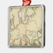 Europa durch Religion 2 Silbernes Ornament (Links)