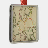 Europa durch Religion Silbernes Ornament (Rechts)