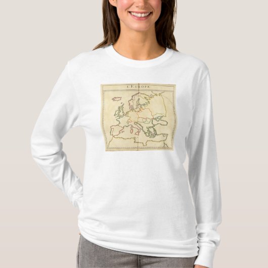 Europa durch Religion T-Shirt (Vorderseite)