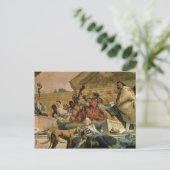 Europa, einer der vier Kontinente Postkarte (Stehend Vorderseite)