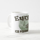 Europa-Eis-Fischen-Team Kaffeetasse (Vorderseite Links)