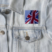 Europa, England, Britische Flagge Button (Beispiel)
