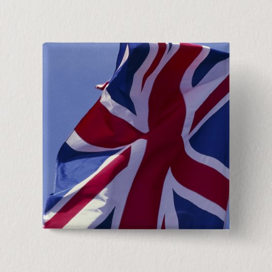 Europa, England, Britische Flagge Button (Vorderseite)
